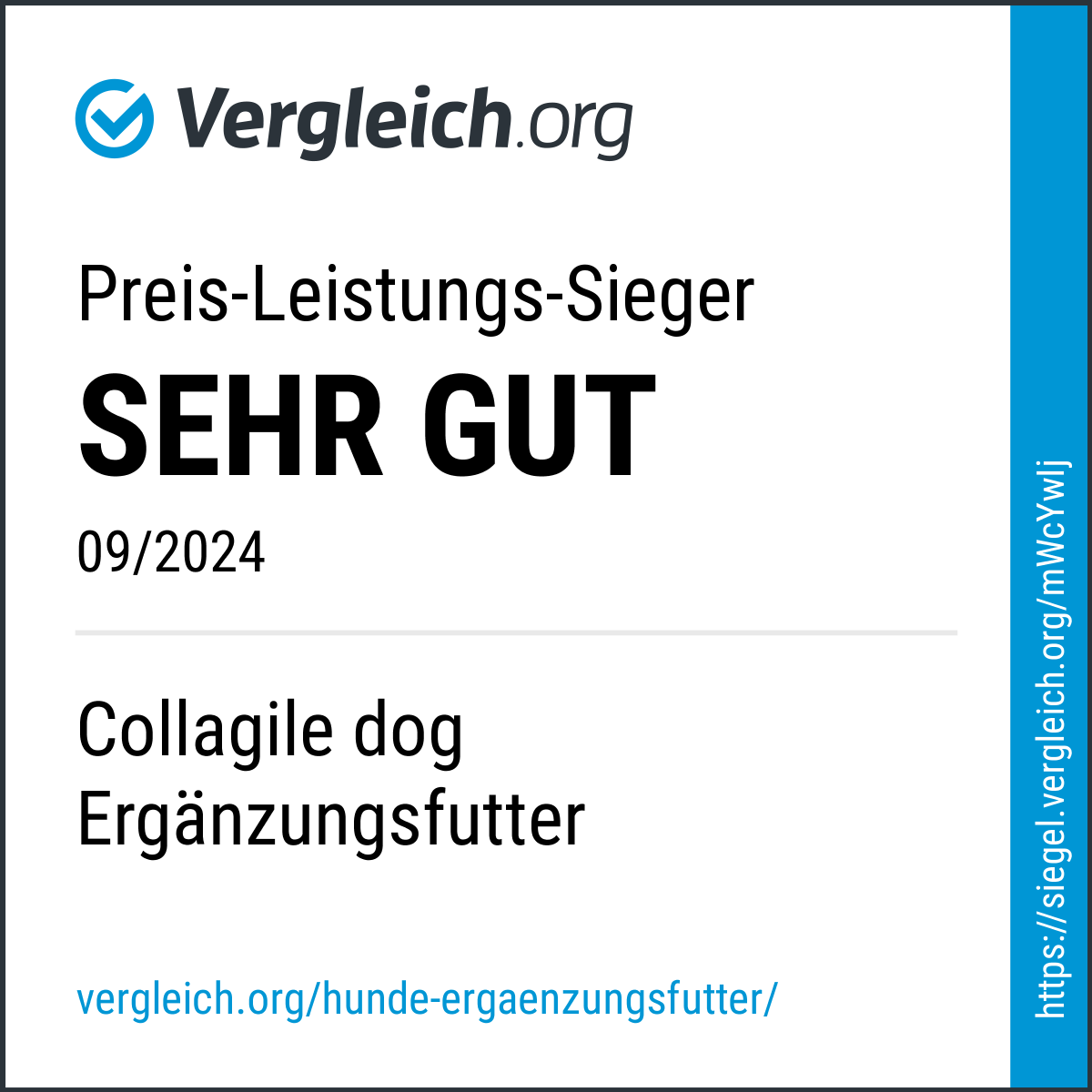 Collagile® dog - 225g